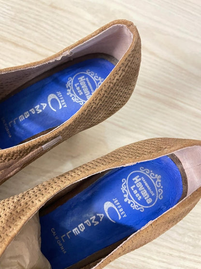 jeffrey campbell x anthropologie suede roosevelt heel - good market thrift store