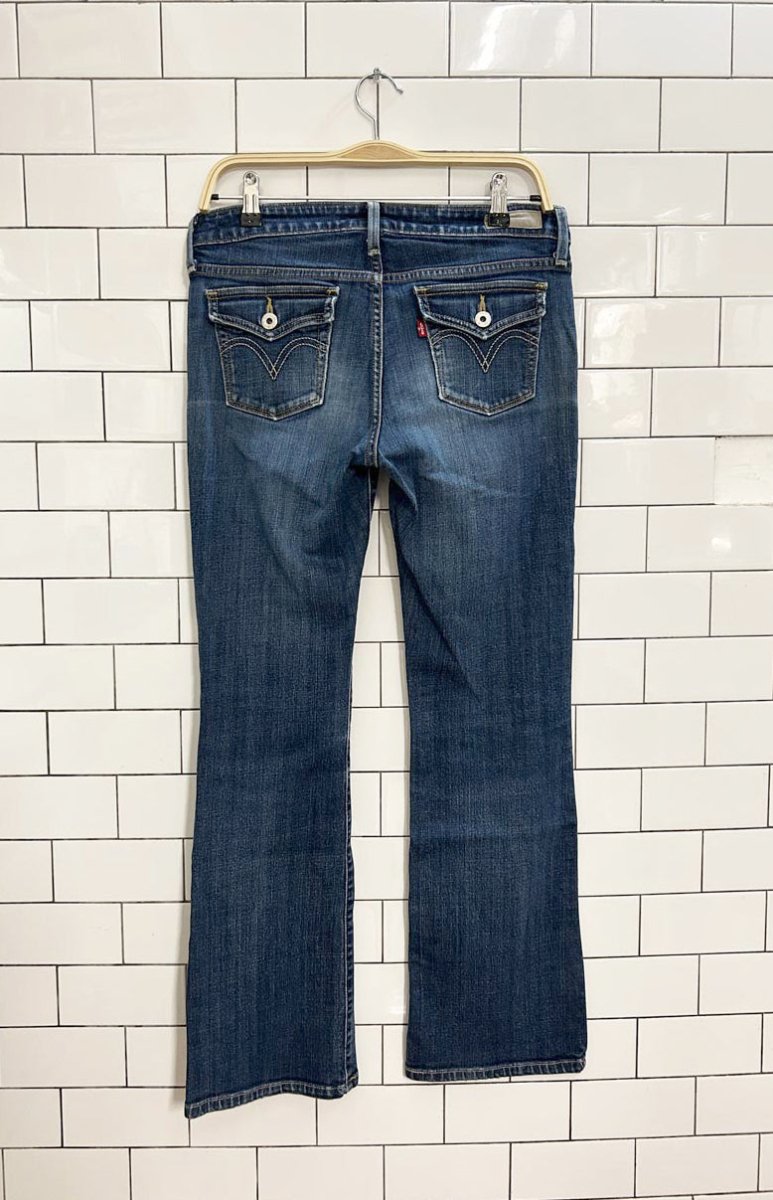 y2k levi's 545 low boot cut jeans - good market thrift store