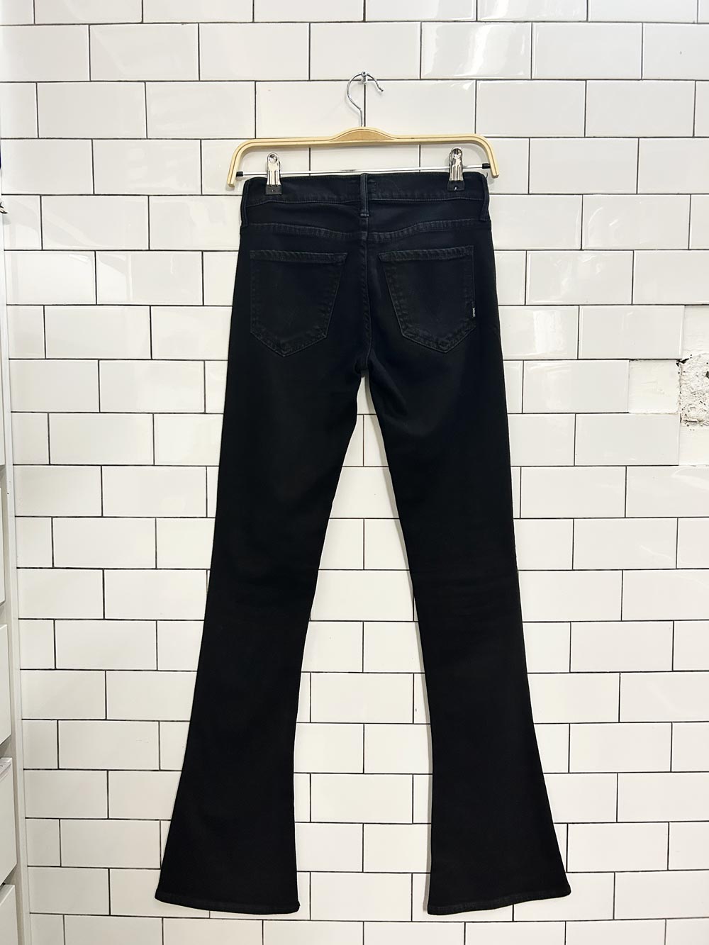 mother the runaway flare jeans - good market thrift store