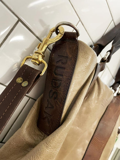 rudsak two tone lived - in leather tote bag - good market thrift store