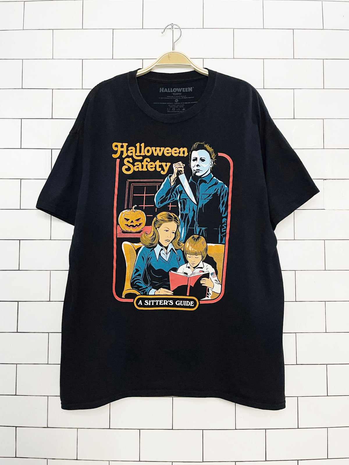 creepy co halloween safety jason mask tee
