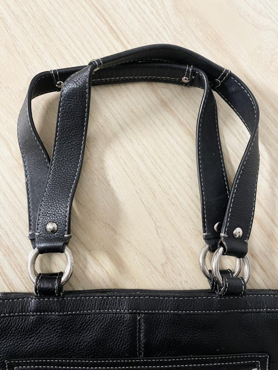 vintage 00s coach penelope leather tote - good market thrift store