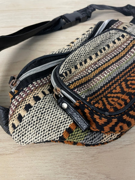 boho woven belt bag - good market thrift store