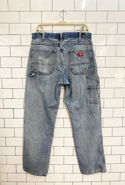 vintage dickies baggy leg carpenter jeans - good market thrift store