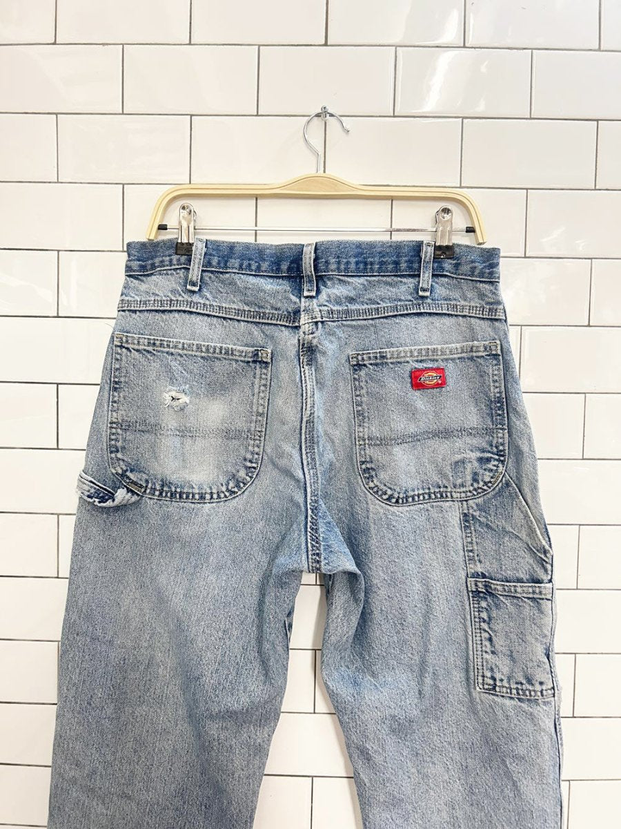 vintage dickies baggy leg carpenter jeans - good market thrift store