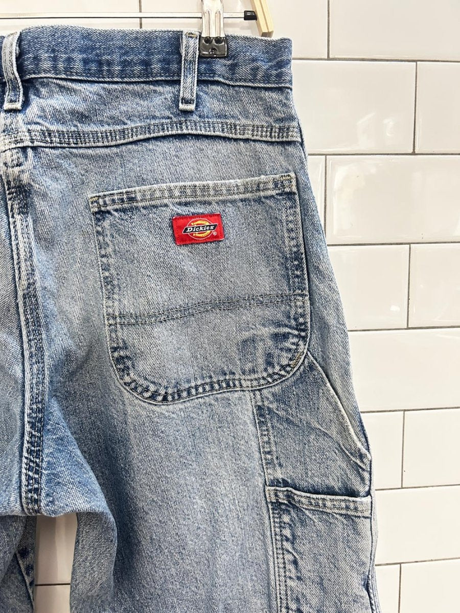 vintage dickies baggy leg carpenter jeans - good market thrift store