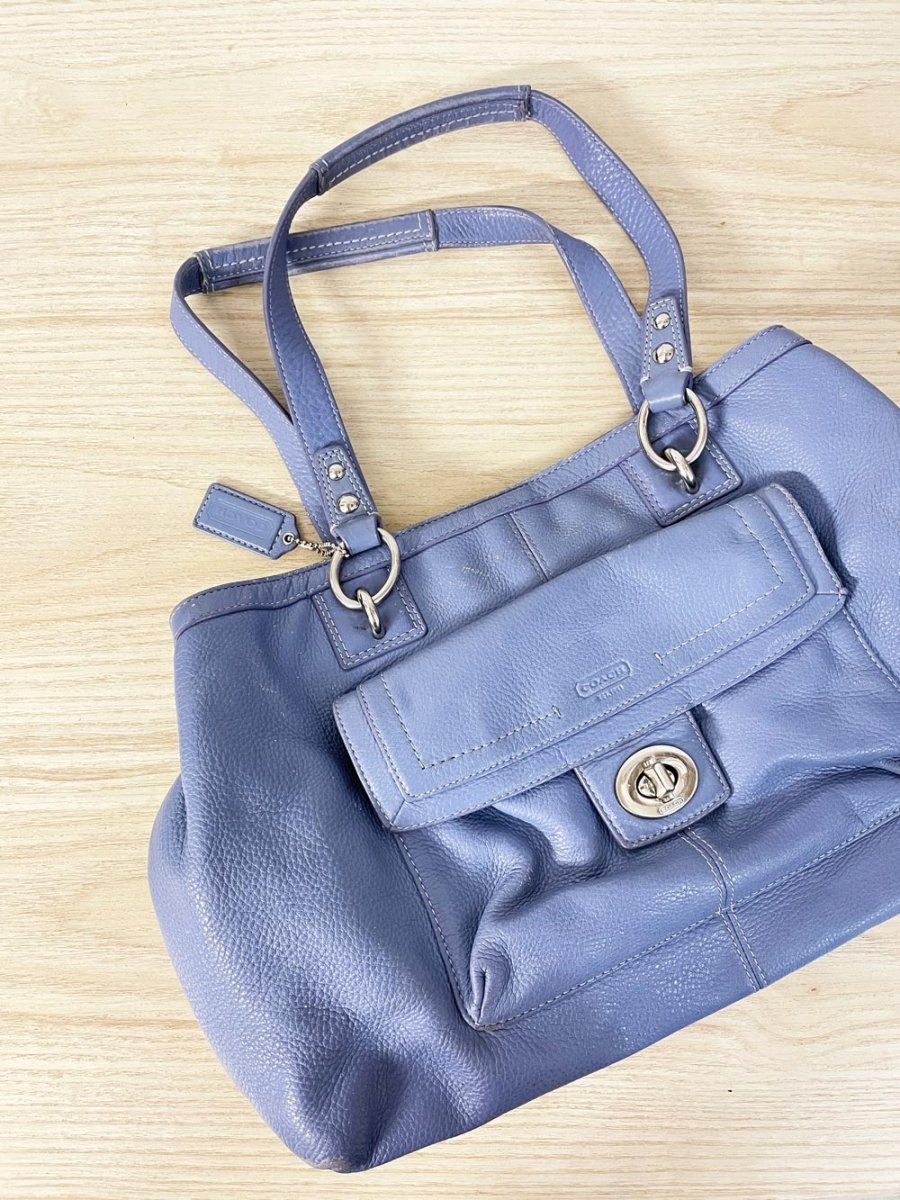 vintage 00s coach penelope leather satchel - good market thrift store