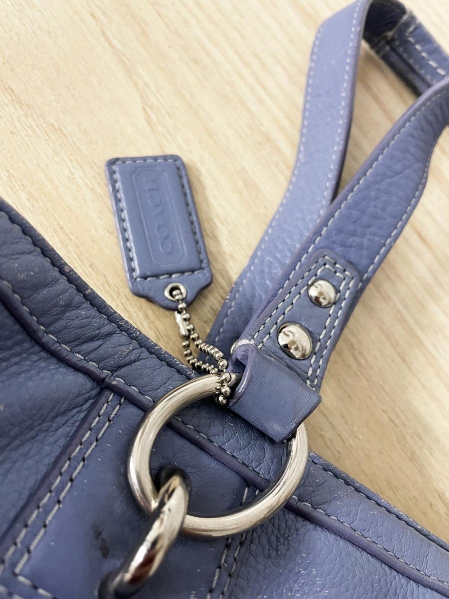 vintage 00s coach penelope leather satchel - good market thrift store