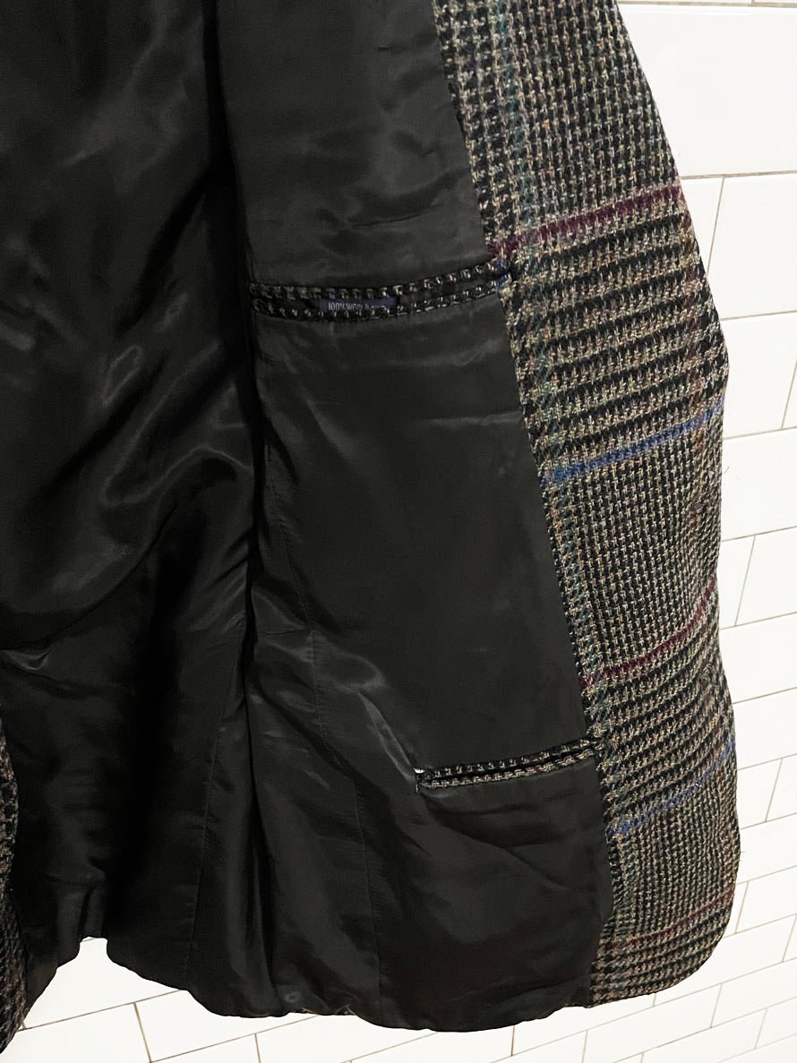 vintage polo ralph lauren 100% wool tweed blazer | union made - good market thrift store