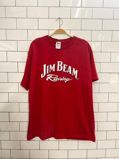 vintage 00s jim bean racing tee - good market thrift store