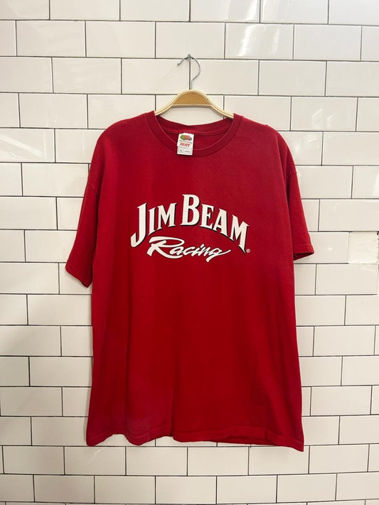 vintage 00s jim bean racing tee - good market thrift store