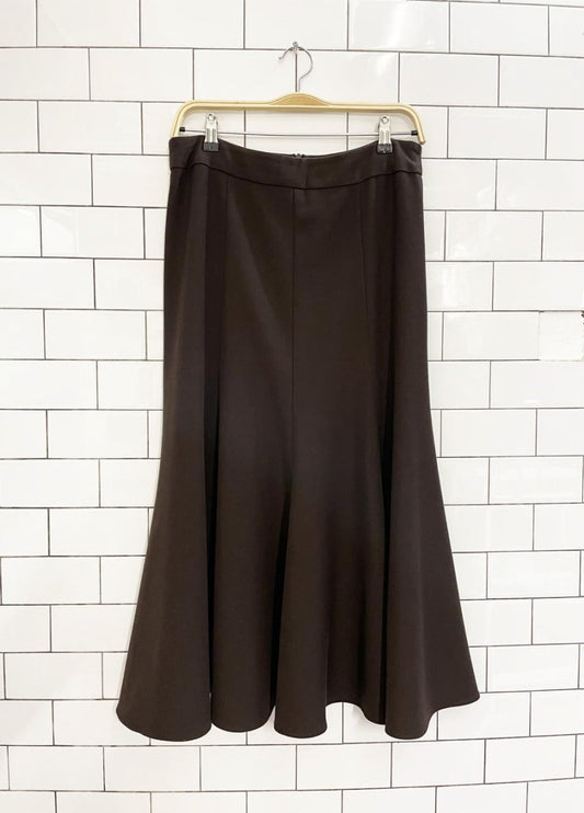 vintage 00s margaret m tulip hem midi skirt - good market thrift store