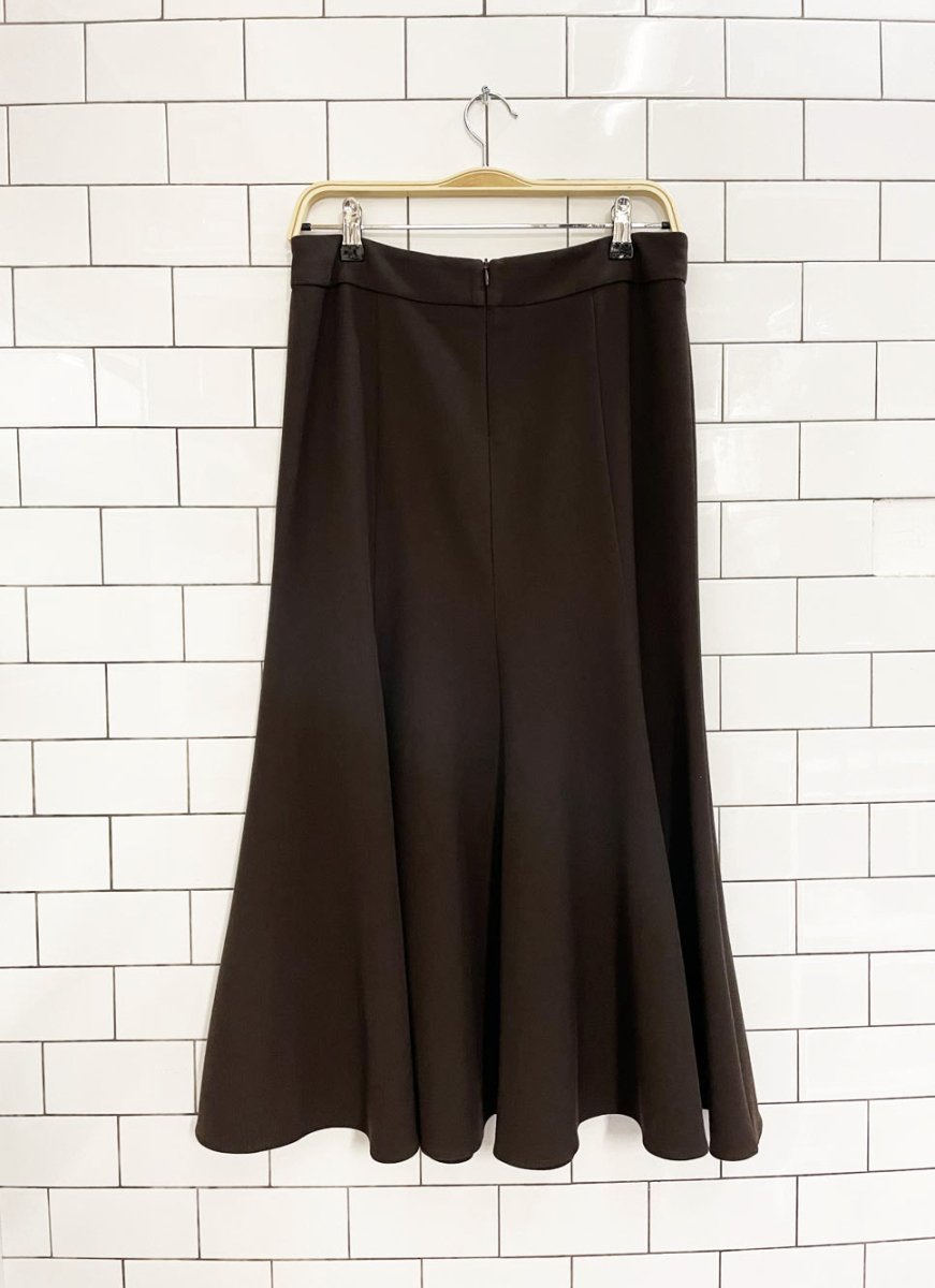 vintage 00s margaret m tulip hem midi skirt - good market thrift store
