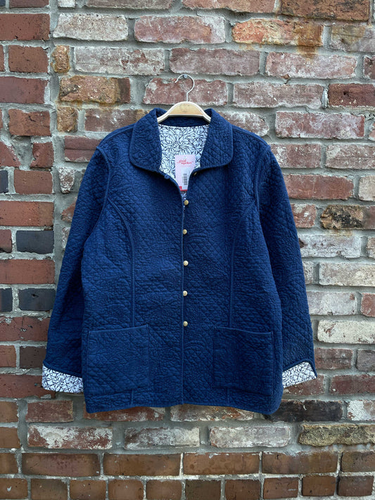 vintage 00s tabi reversible quilted jacket