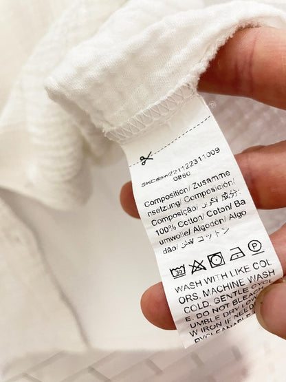 x2 gauze cotton resort shirt + shorts set - good market thrift store