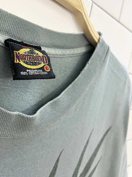 vintage 90s northbound wetland preservation tee - good market thrift store