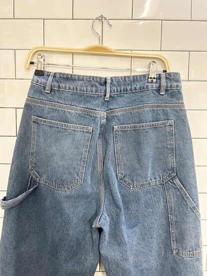 refuge wide leg carpenter jeans - good market thrift store