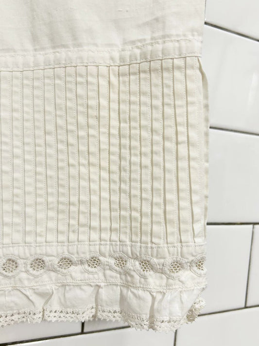 vintage 100% cotton pantaloon bloomers - good market thrift store