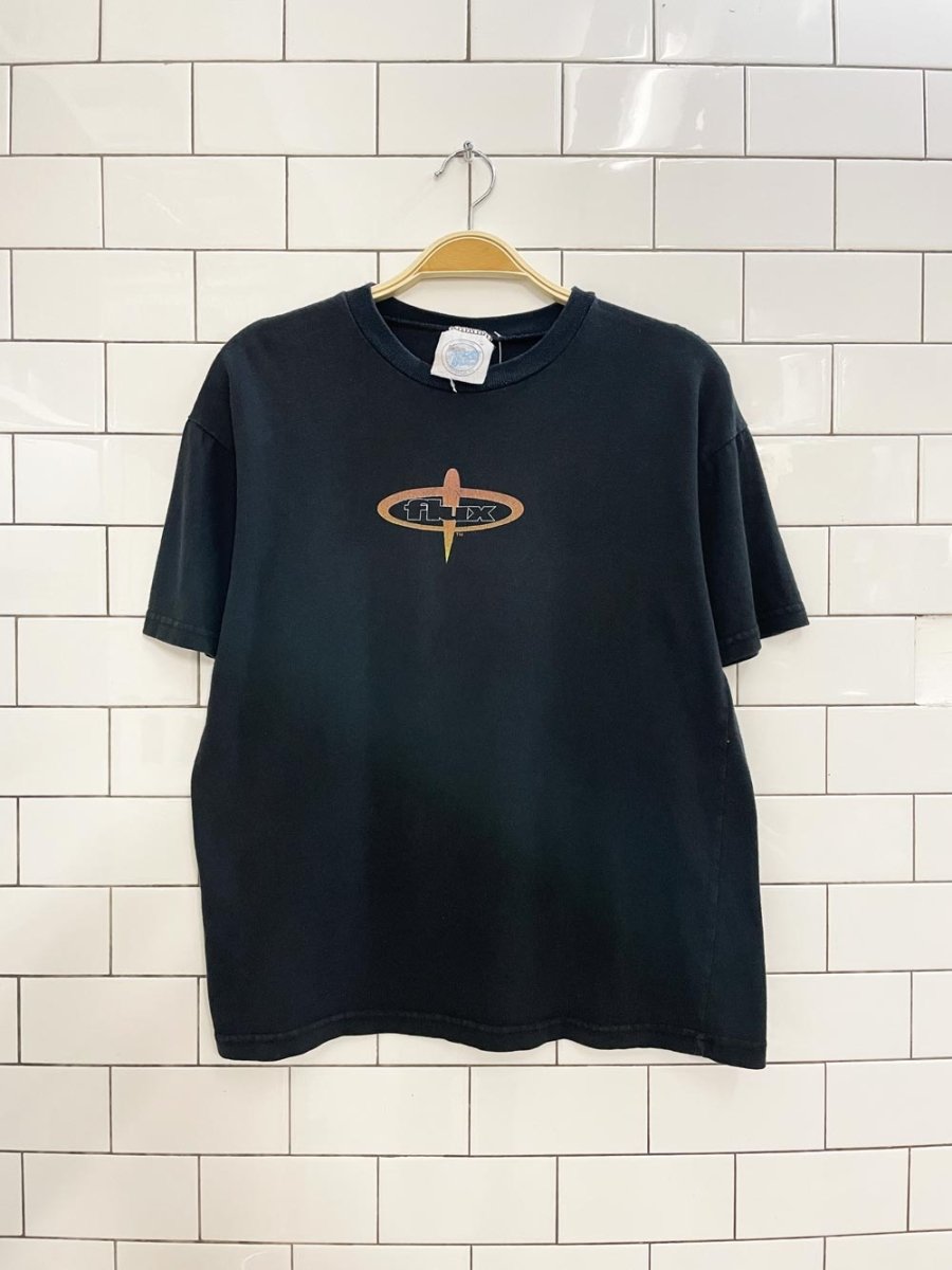 vintage 90s flux sologear skate/snowboard tee - good market thrift store