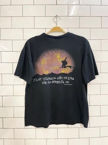 vintage 90s flux sologear skate/snowboard tee - good market thrift store