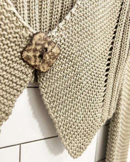 vintage 00s lana lee knit cardigan top - good market thrift store