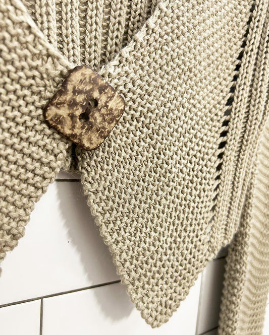 vintage 00s lana lee knit cardigan top - good market thrift store