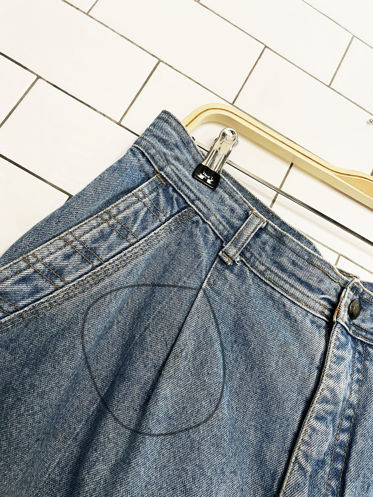 vintage 90s bugle boy pleated search + rescue jeans