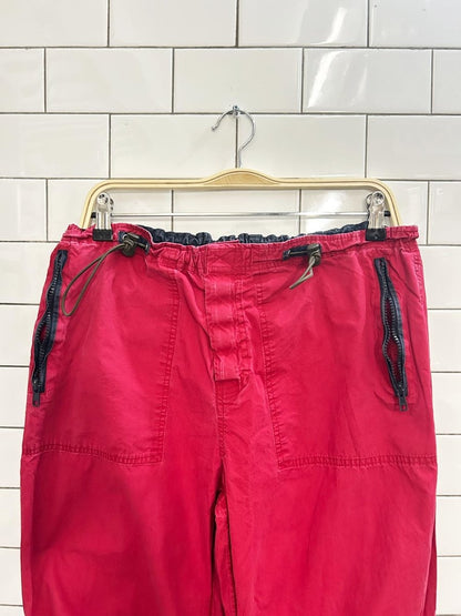 vintage 00s bluenotes parachute pants - good market thrift store