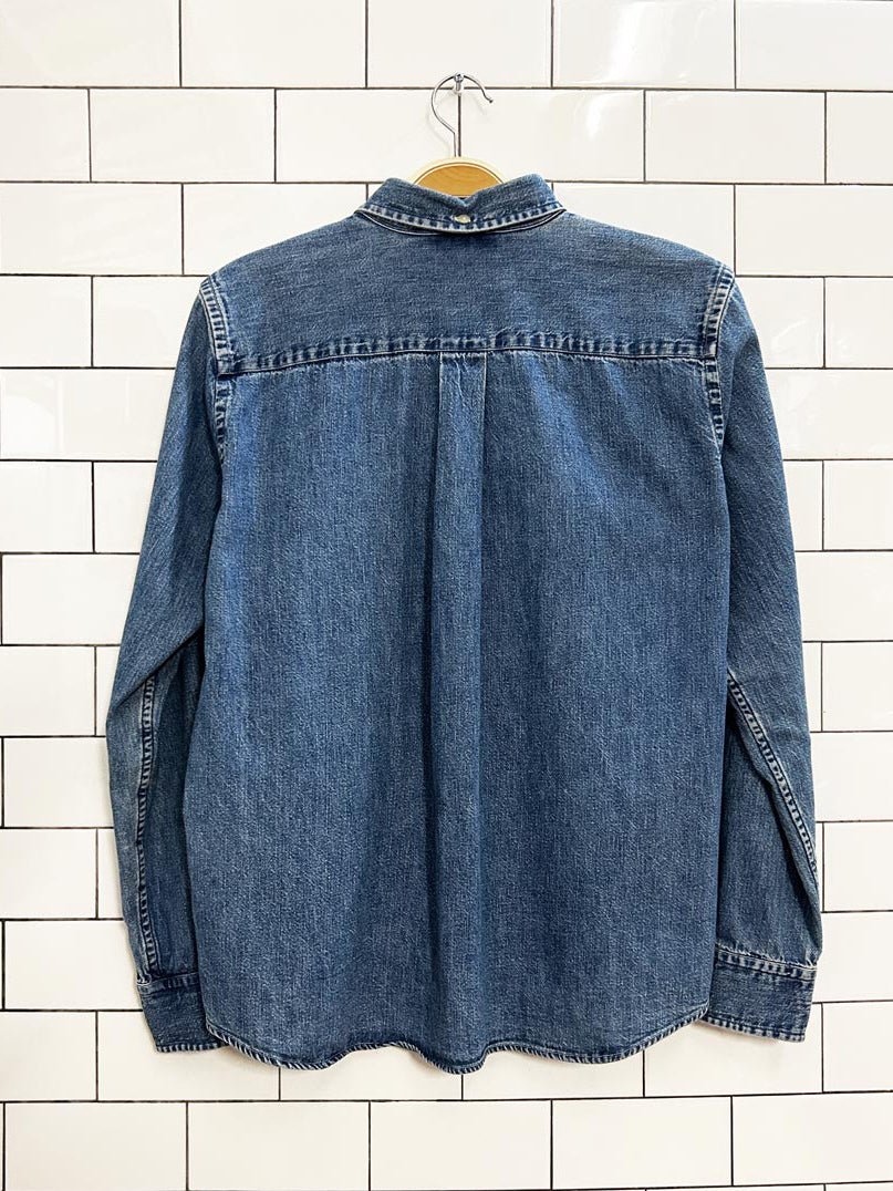 vintage 00s ralph lauren denim shirt - good market thrift store
