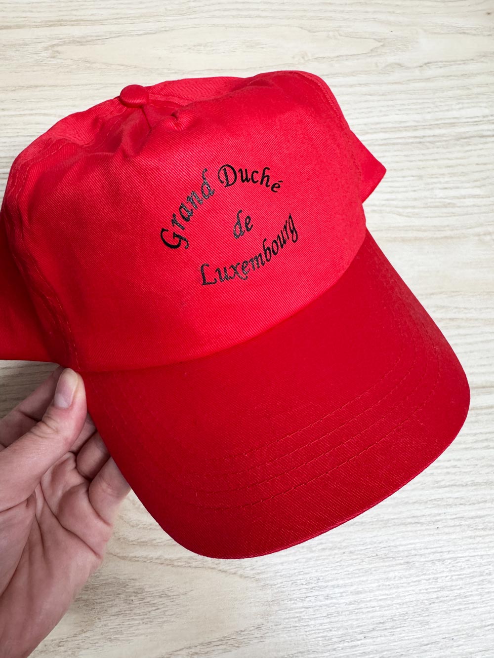 vintage 80s grand duche de luxembourg snapback hat