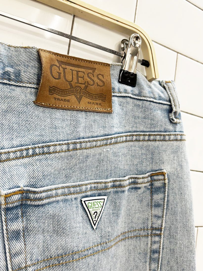 vintage 90s guess high rise mom jeans - good market thrift store