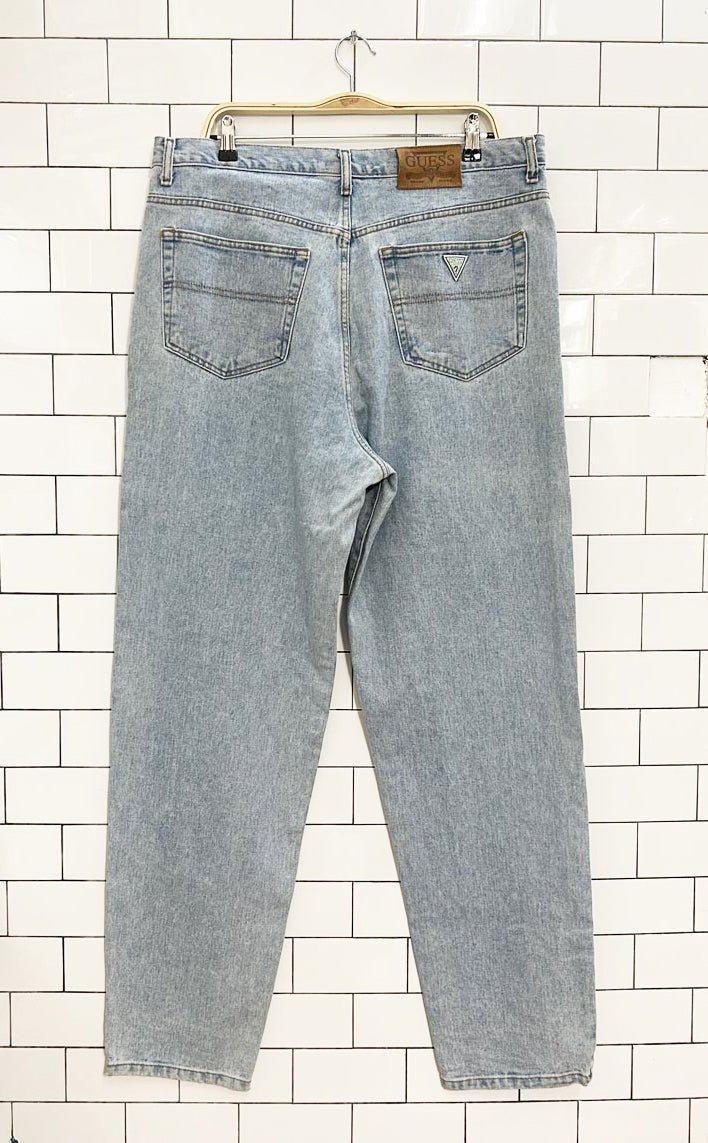 vintage 90s guess high rise mom jeans - good market thrift store
