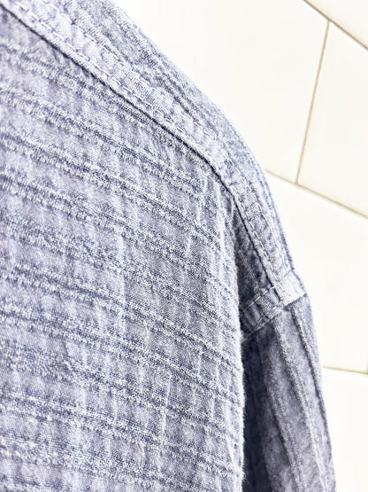 vintage 90s ezzewear ribbed relaxed shirt - good market thrift store