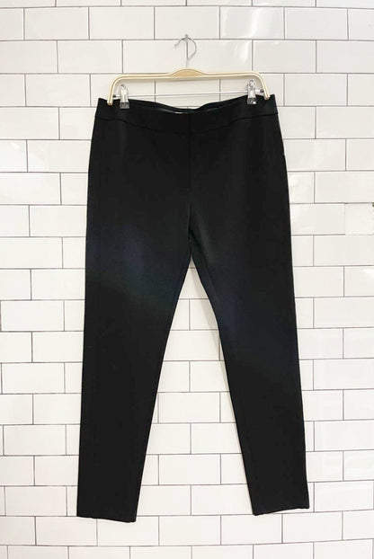 armani collezioni side panel stretch slim pant - good market thrift store