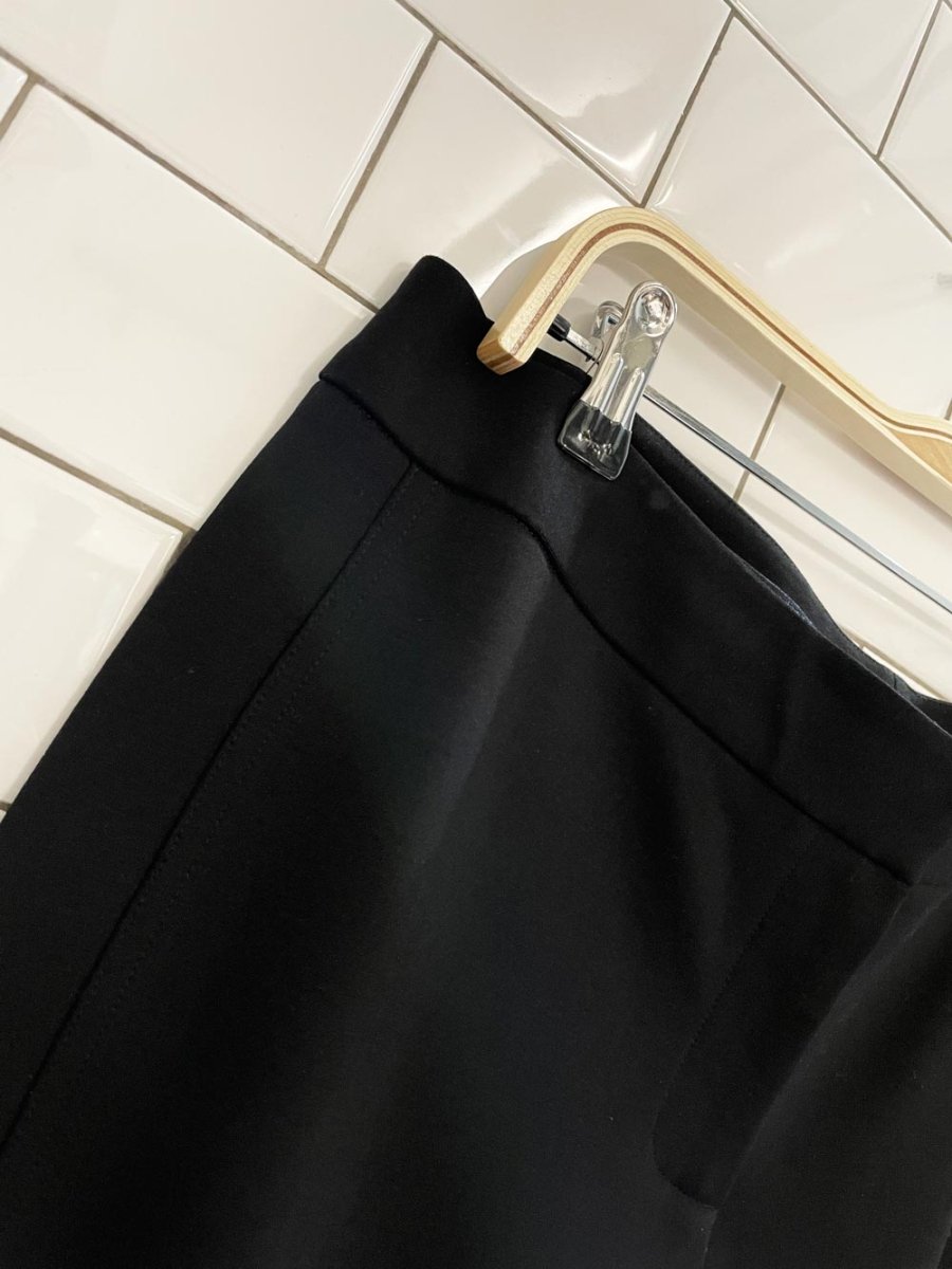 armani collezioni side panel stretch slim pant - good market thrift store