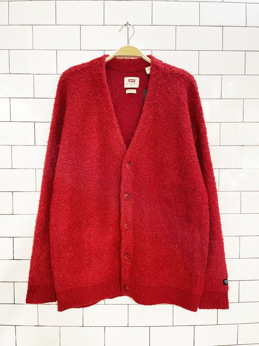 nwt levi's wool - blend knit coit cardigan - good market thrift store