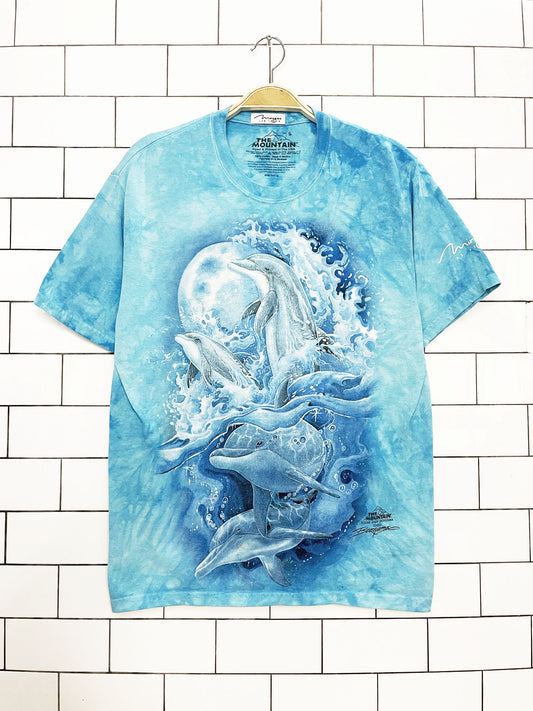 the mountain x mirage las vegas dolphin tie dye tee