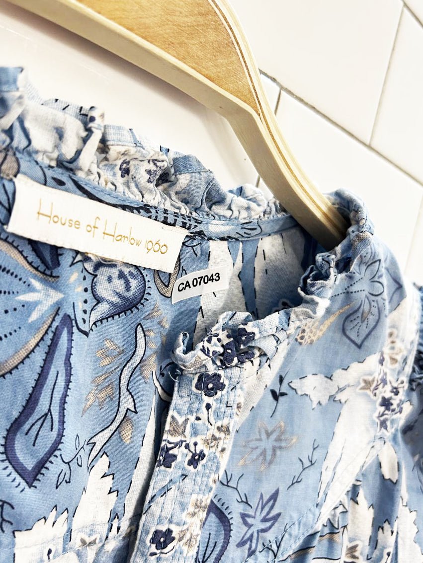 house of harlow 1960 floral printed top - good market thrift store