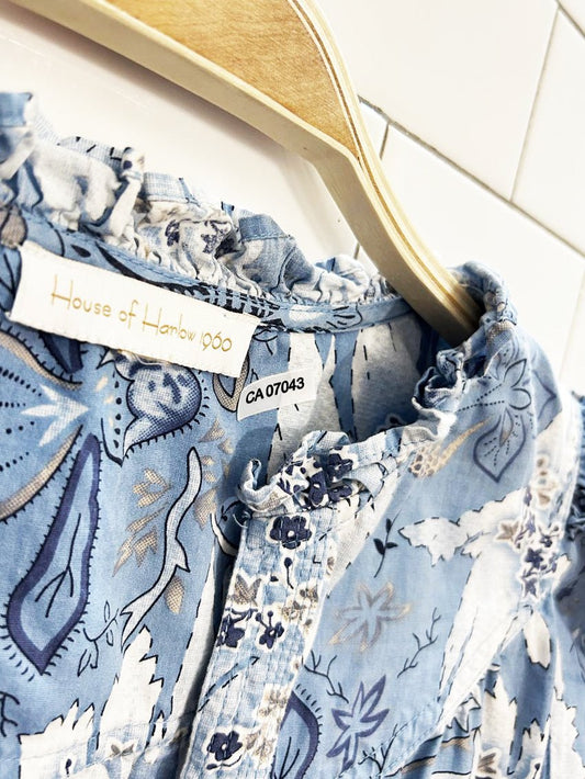 house of harlow 1960 floral printed top - good market thrift store