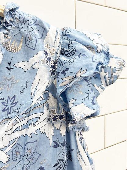 house of harlow 1960 floral printed top - good market thrift store