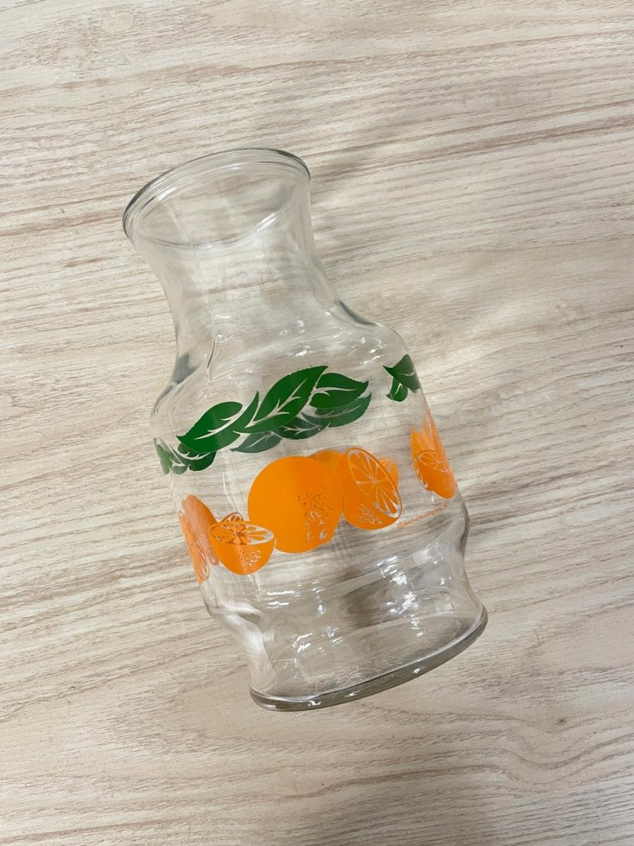 vintage orange juice carafe - good market thrift store
