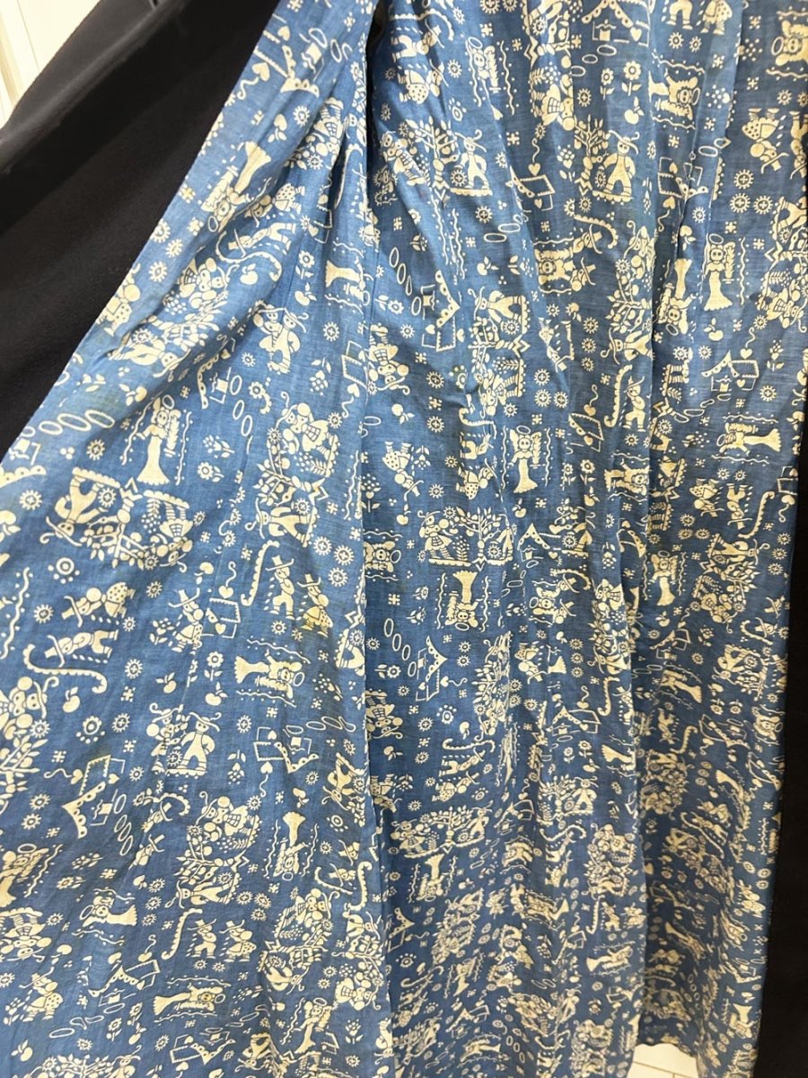 vintage 40s lanz of salzburg austrian embroidered wool coat - good market thrift store