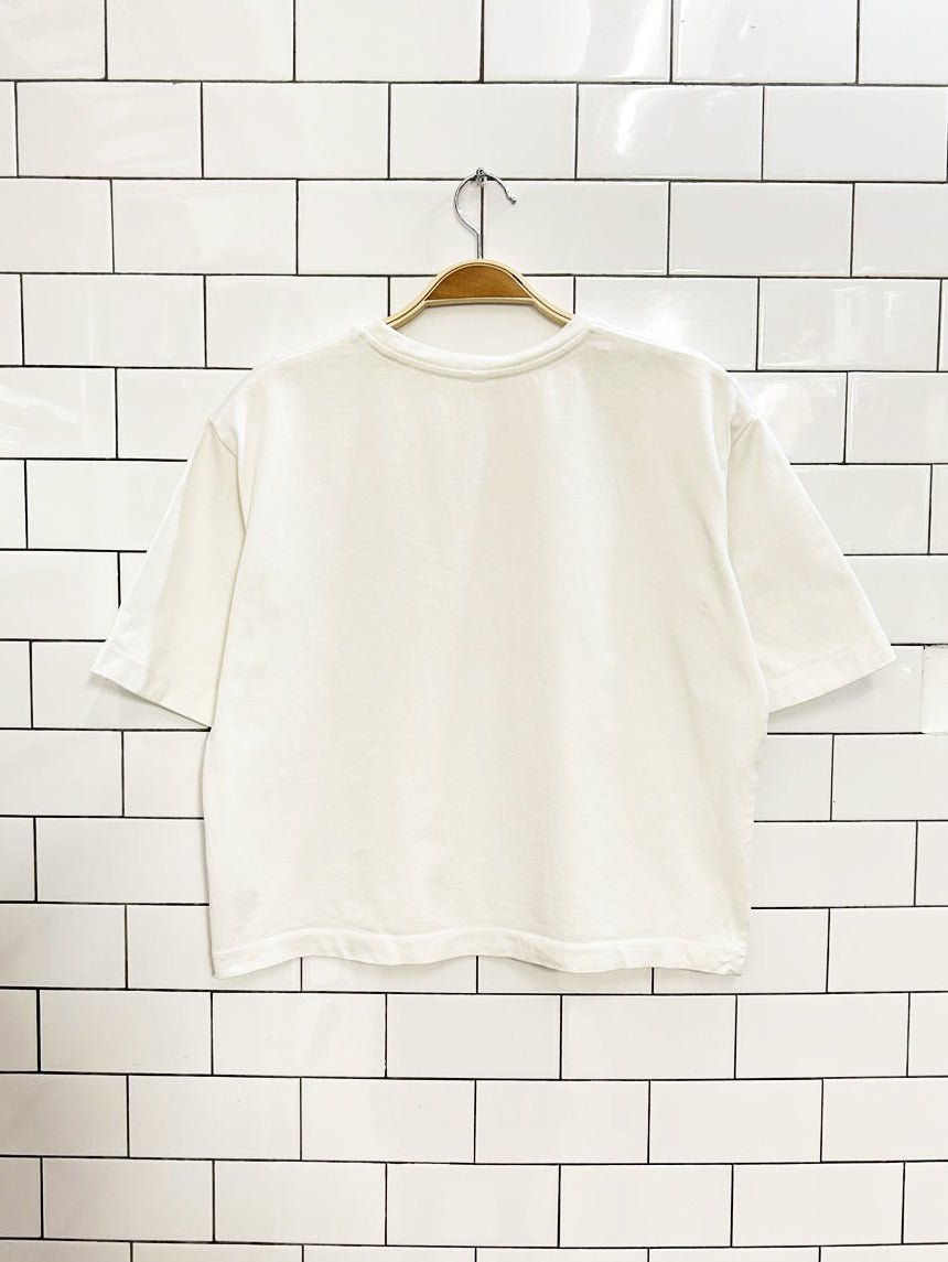 the group babaton foundation cropped tee | aritizia - good market thrift store
