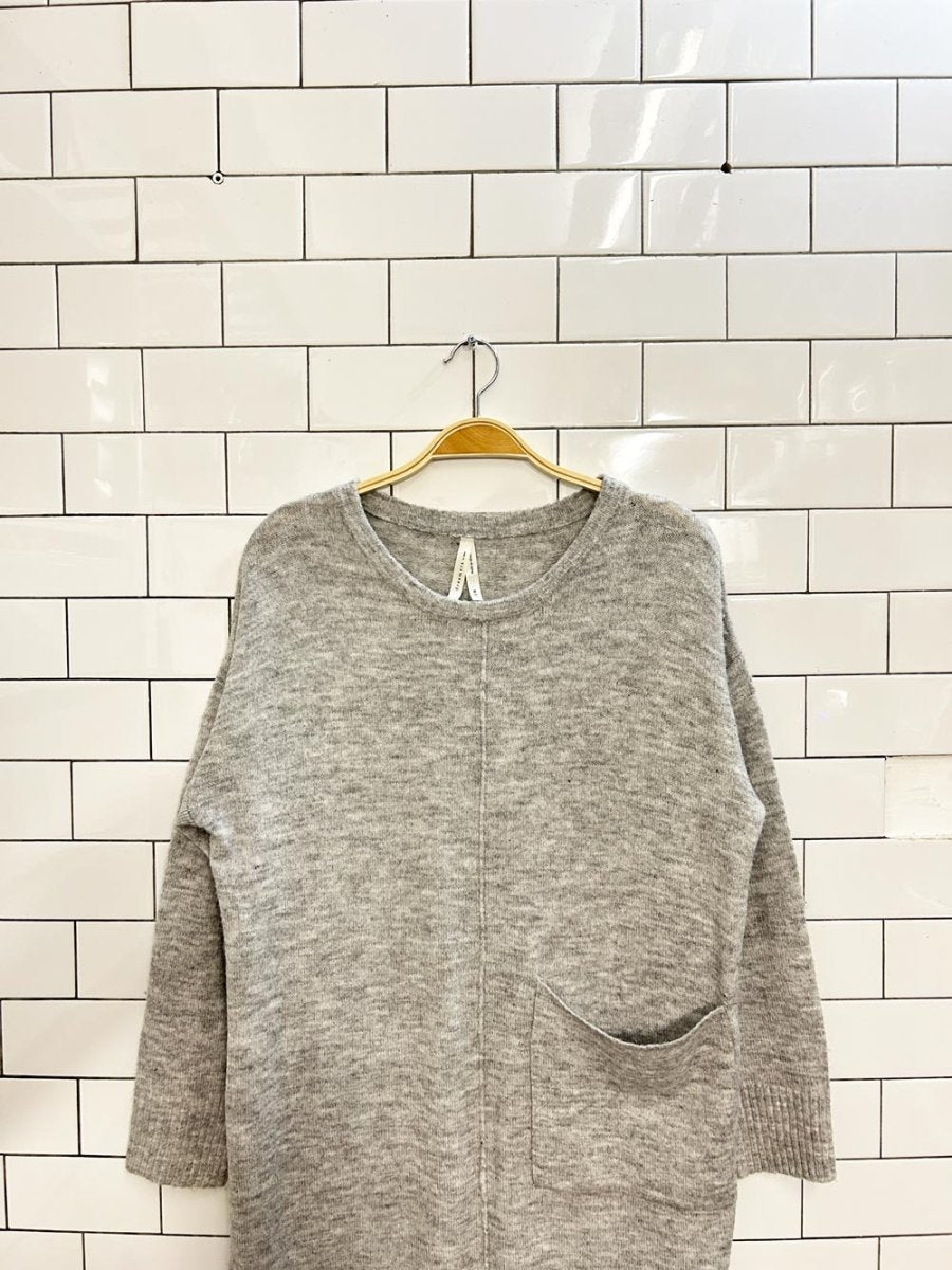 dreamers by debut knit sweater dress - good market thrift store