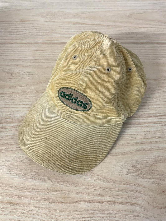vintage adidas corduroy hat - good market thrift store