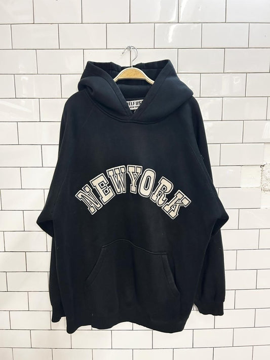 vintage 90s delf usa new york hip hop hoodie - good market thrift store