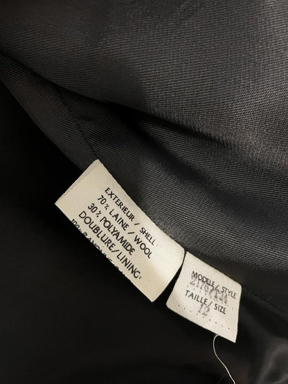 vintage 80s ego wool - blend tweed plaid blazer - good market thrift store