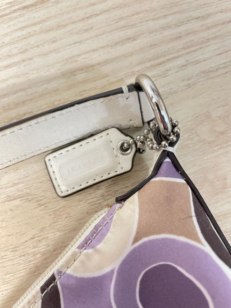 vintage 00s coach op art mini bag - good market thrift store