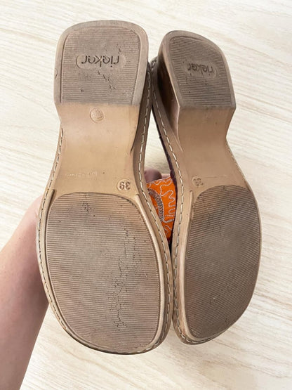 y2k reiker boho patchwork embroidered sandal - good market thrift store