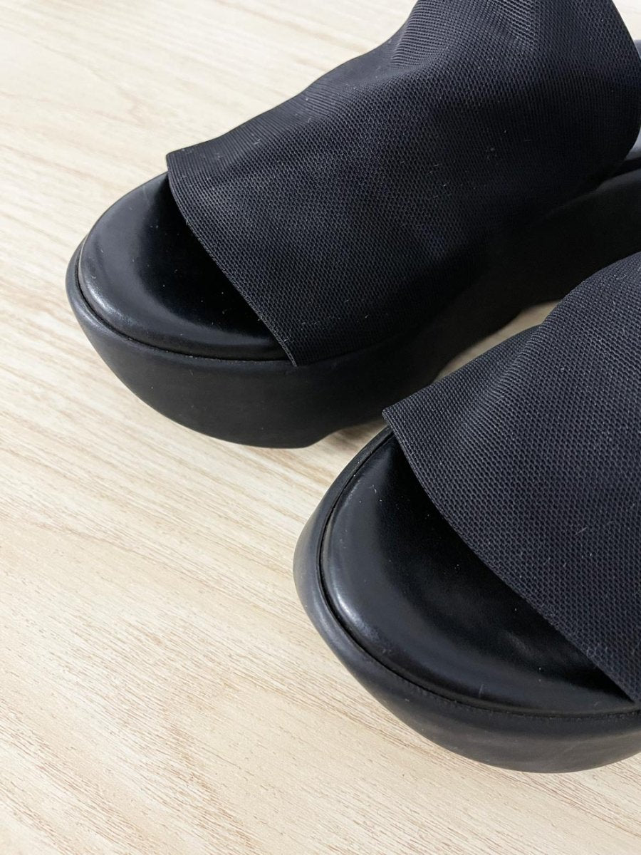 l'intervalle platform sabertooth slides - good market thrift store